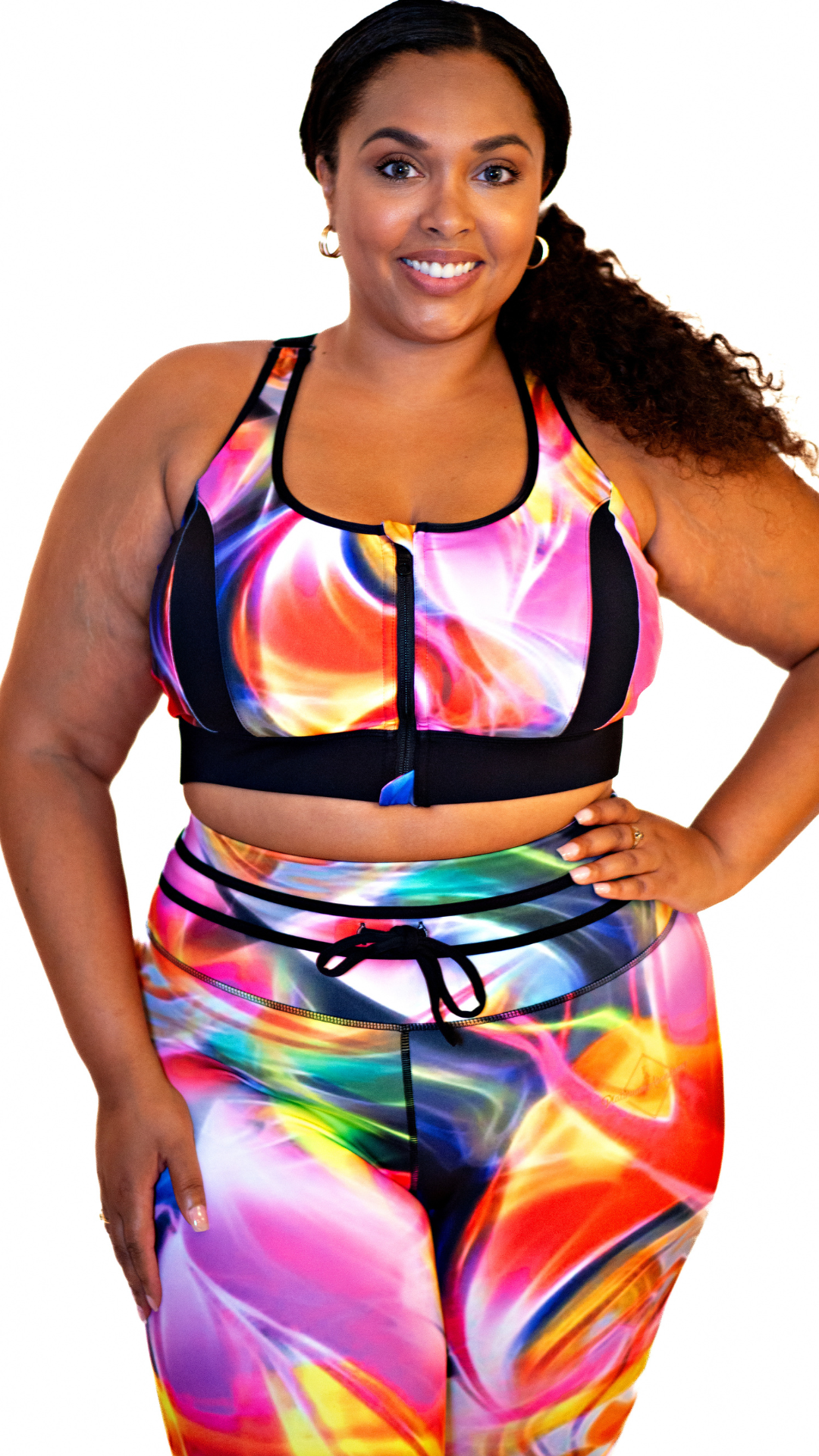 Neon Nirvana Goddess Fit Bra