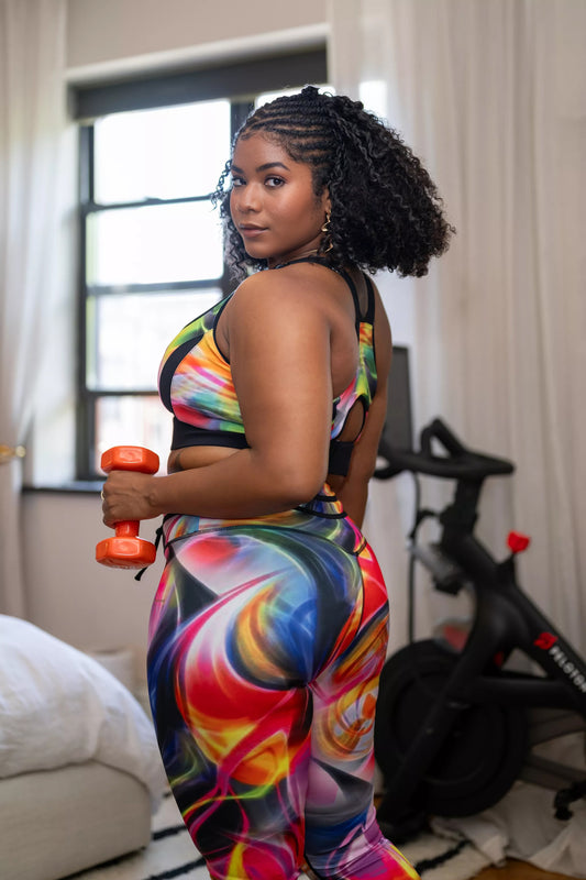 Neon Nirvana Goddess Fit Bra